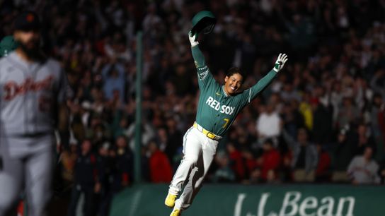 Ranger Suárez tosses eight scoreless innings, Mastaka Yoshida walk-off lifts Red Sox past Tigers taken at Fenway Park (Red Sox)